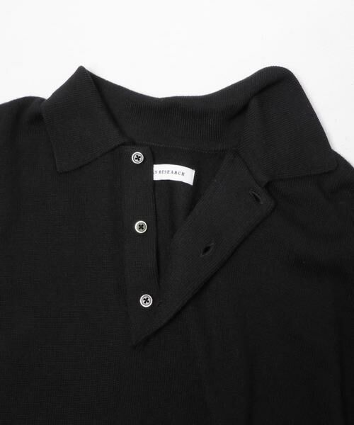 URBAN RESEARCH / アーバンリサーチ ニット・セーター | CASH FEEL W/MID ニットポロ | 詳細22