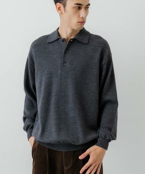 URBAN RESEARCH / アーバンリサーチ ニット・セーター | CASH FEEL W/MID ニットポロ | 詳細26