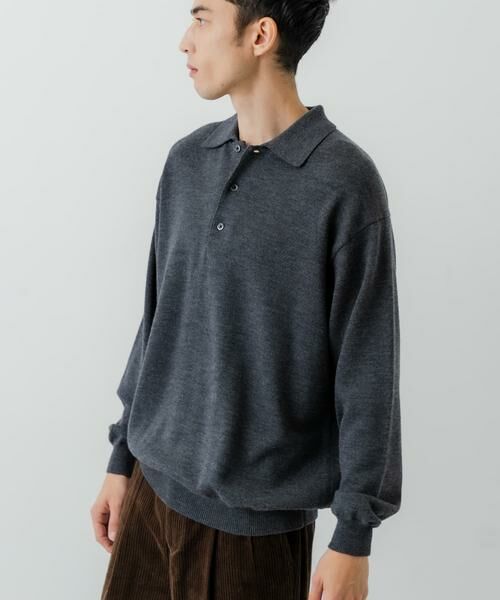 URBAN RESEARCH / アーバンリサーチ ニット・セーター | CASH FEEL W/MID ニットポロ | 詳細28