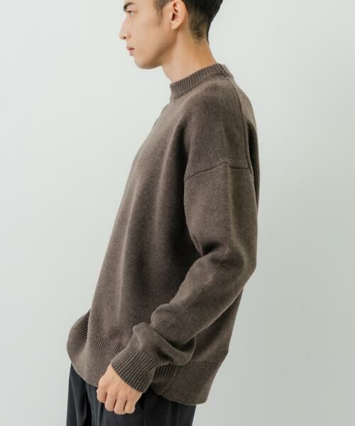 URBAN RESEARCH / アーバンリサーチ ニット・セーター | new basic　WOOL CASHMERE CHUNKY SWEATER | 詳細2