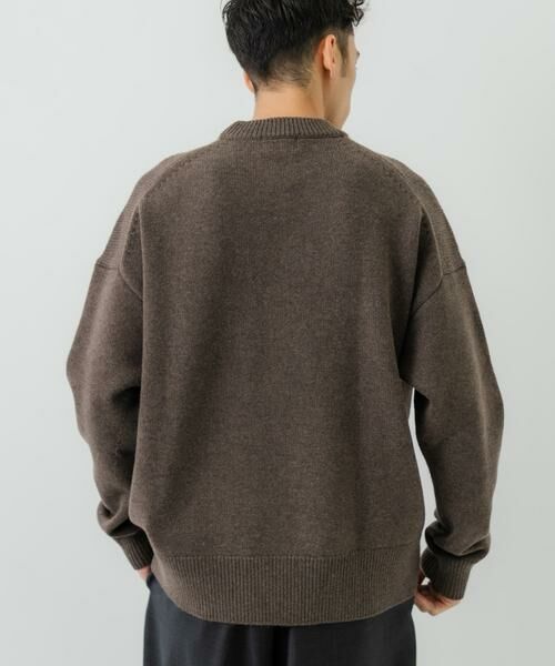 URBAN RESEARCH / アーバンリサーチ ニット・セーター | new basic　WOOL CASHMERE CHUNKY SWEATER | 詳細3