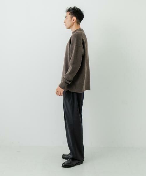 URBAN RESEARCH / アーバンリサーチ ニット・セーター | new basic　WOOL CASHMERE CHUNKY SWEATER | 詳細5