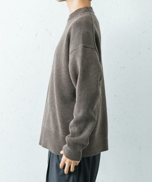 URBAN RESEARCH / アーバンリサーチ ニット・セーター | new basic　WOOL CASHMERE CHUNKY SWEATER | 詳細8