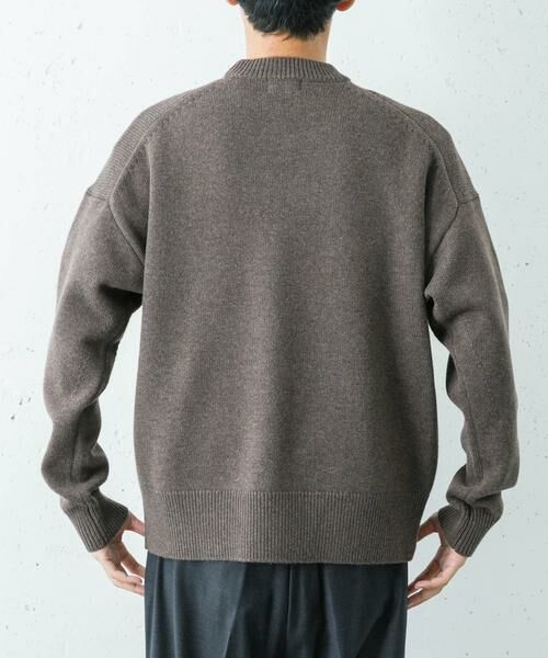 URBAN RESEARCH / アーバンリサーチ ニット・セーター | new basic　WOOL CASHMERE CHUNKY SWEATER | 詳細9