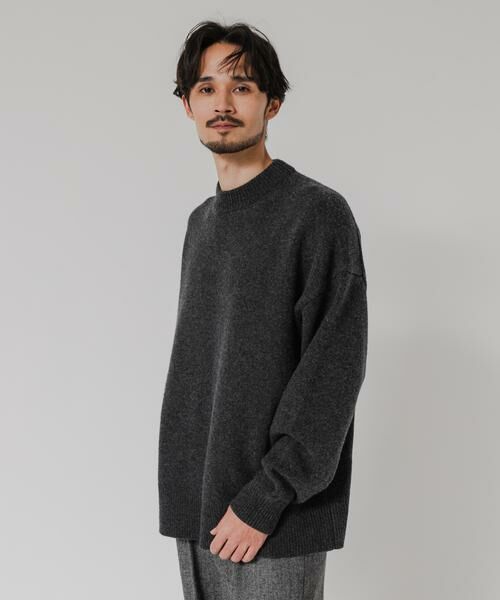 URBAN RESEARCH / アーバンリサーチ ニット・セーター | new basic　WOOL CASHMERE CHUNKY SWEATER | 詳細13