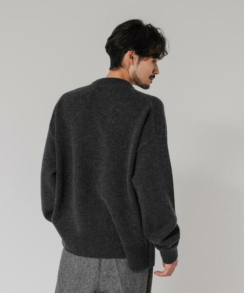 URBAN RESEARCH / アーバンリサーチ ニット・セーター | new basic　WOOL CASHMERE CHUNKY SWEATER | 詳細14
