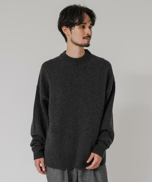 URBAN RESEARCH / アーバンリサーチ ニット・セーター | new basic　WOOL CASHMERE CHUNKY SWEATER | 詳細15