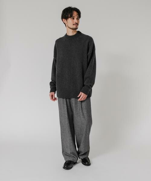 URBAN RESEARCH / アーバンリサーチ ニット・セーター | new basic　WOOL CASHMERE CHUNKY SWEATER | 詳細16