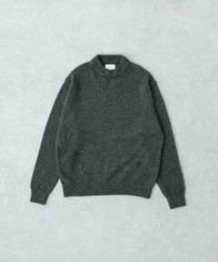 URBAN RESEARCH / アーバンリサーチ ニット・セーター | new basic　CASHMERE SILK MOULINE CREW-NECK KNIT