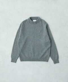 URBAN RESEARCH / アーバンリサーチ ニット・セーター | new basic　CASHMERE SILK MOULINE CREW-NECK KNIT