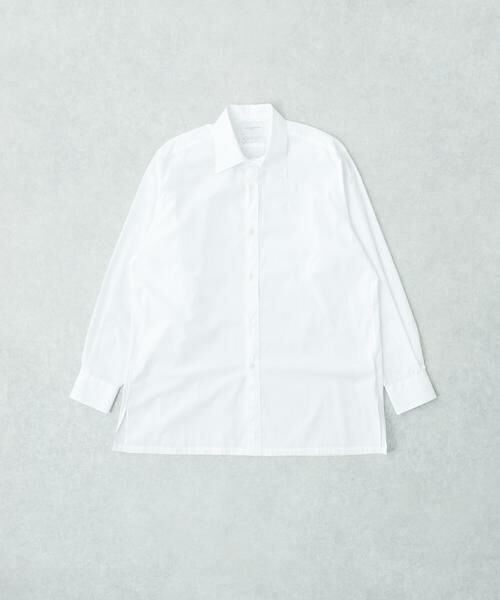 URBAN RESEARCH/アーバンリサーチ new basic DJA SQUARE CUT SHIRT ホワイト L URBAN RESEARCH/アーバンリサーチ new basic DJA SQUARE CUT SHIRT ホワイト L