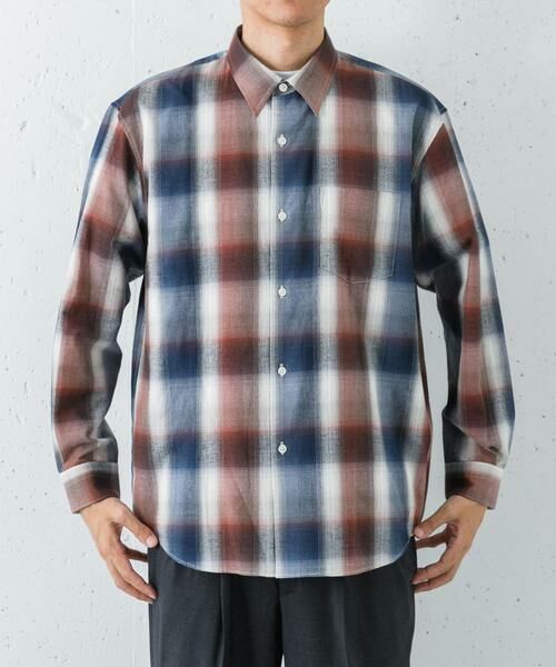 URBAN RESEARCH / アーバンリサーチ シャツ・ブラウス | 『別注』OUTDOOR EXCHANGE×URBAN RESEARCH　シャギーチェックシャツ | 詳細8