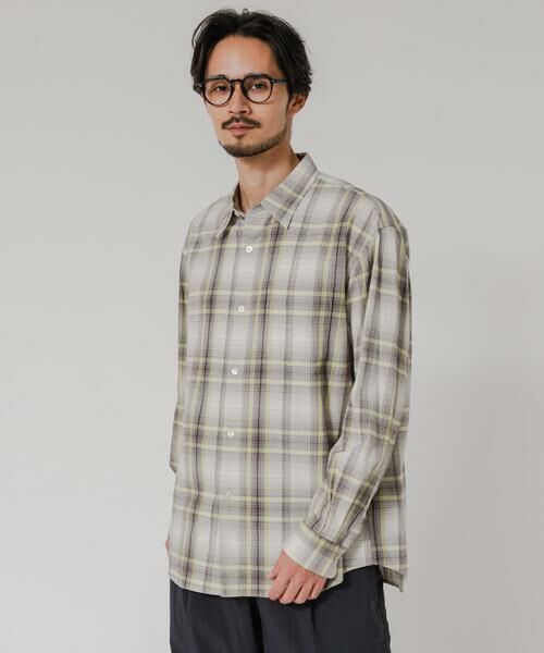 URBAN RESEARCH / アーバンリサーチ シャツ・ブラウス | 『別注』OUTDOOR EXCHANGE×URBAN RESEARCH　シャギーチェックシャツ | 詳細18