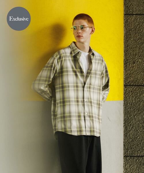 URBAN RESEARCH / アーバンリサーチ シャツ・ブラウス | 『別注』OUTDOOR EXCHANGE×URBAN RESEARCH　シャギーチェックシャツ | 詳細22