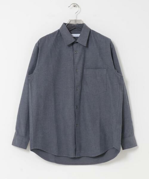 URBAN RESEARCH/アーバンリサーチ 『UR TECH』Brushed Cotton Shirts ネイビー S URBAN RESEARCH/アーバンリサーチ 『UR TECH』Brushed Cotton Shirts ネイビー S