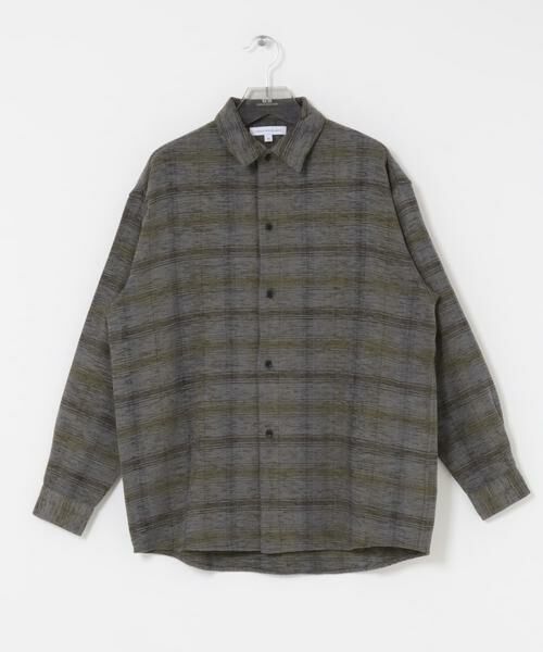 URBAN RESEARCH/アーバンリサーチ モールクラシックシャツ グレー系その他 L URBAN RESEARCH/アーバンリサーチ モールクラシックシャツ グレー系その他 L