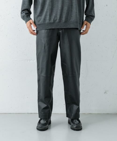 URBAN RESEARCH / アーバンリサーチ その他パンツ | GOAT LEATHER TROUSER | 詳細1