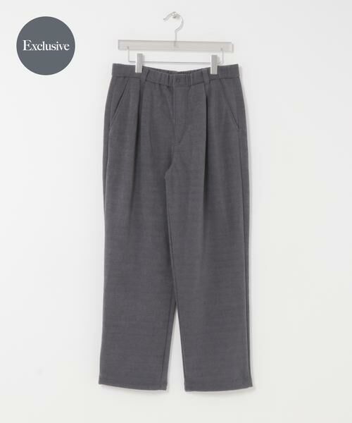 URBAN RESEARCH/アーバンリサーチ 『別注』THOUSAND MILE×URBAN RESEARCH ニットフリースパンツ チャコールグレー L URBAN RESEARCH/アーバンリサーチ 『別注』THOUSAND MILE×URBAN RESEARCH ニットフリースパンツ チャコールグレー L
