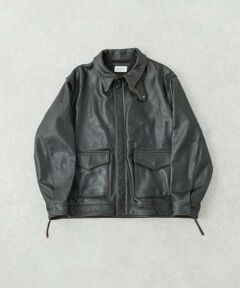 URBAN RESEARCH / アーバンリサーチ レザーブルゾン・ジャケット | new basic COW LEATHER TYPE A-2 JACKET