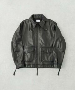 URBAN RESEARCH / アーバンリサーチ レザーブルゾン・ジャケット | new basic COW LEATHER TYPE A-2 JACKET