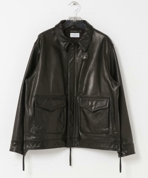 URBAN RESEARCH / アーバンリサーチ レザーブルゾン・ジャケット | new basic　COW LEATHER TYPE A-2 JACKET | 詳細16