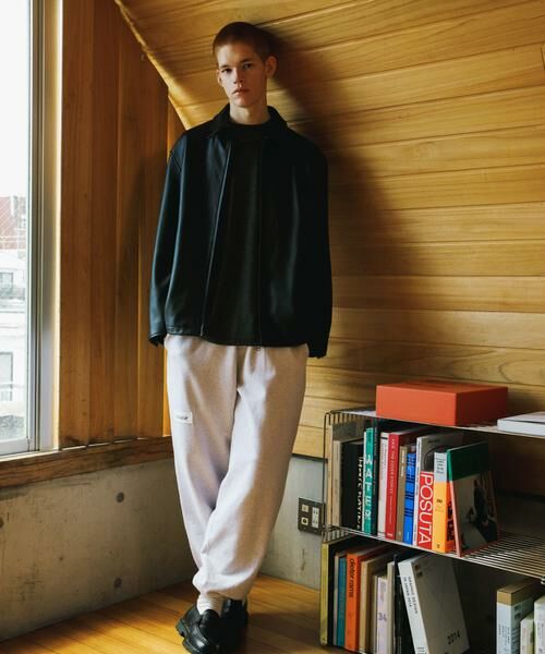 URBAN RESEARCH / アーバンリサーチ レザーブルゾン・ジャケット | LAMB LEATHER SPORTS JACKET | 詳細1