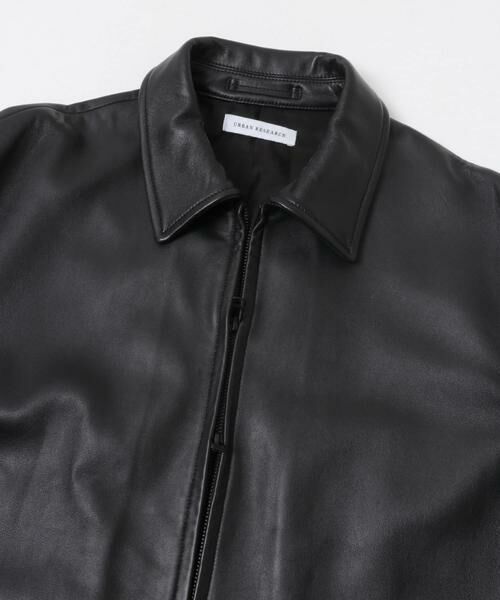 URBAN RESEARCH / アーバンリサーチ レザーブルゾン・ジャケット | LAMB LEATHER SPORTS JACKET | 詳細4