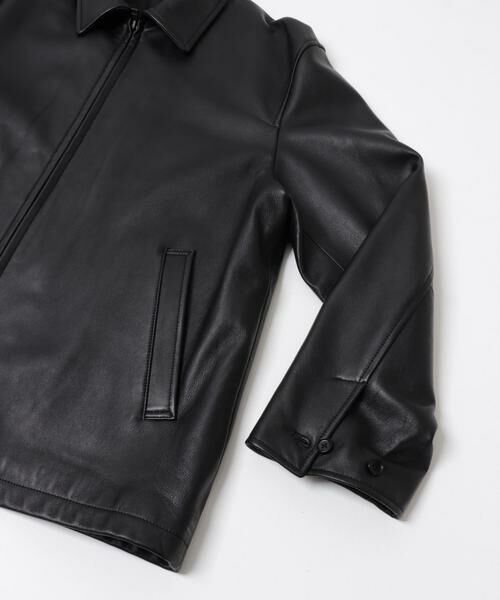 URBAN RESEARCH / アーバンリサーチ レザーブルゾン・ジャケット | LAMB LEATHER SPORTS JACKET | 詳細5