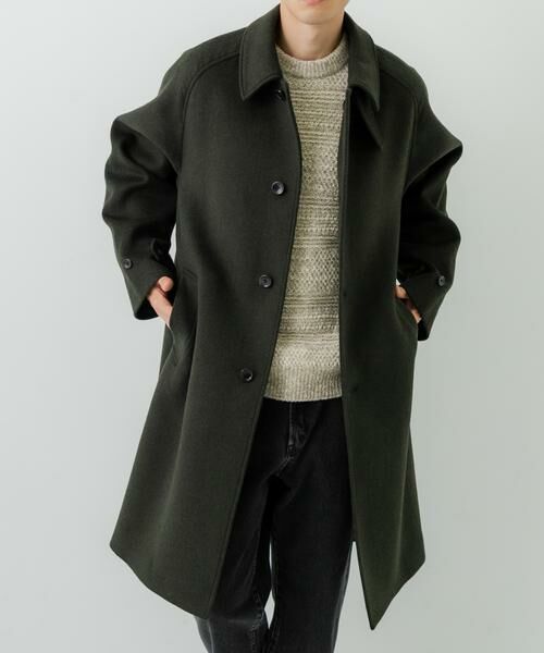 URBAN RESEARCH / アーバンリサーチ ステンカラーコート | WOOL BAL COLLAR COAT | 詳細1