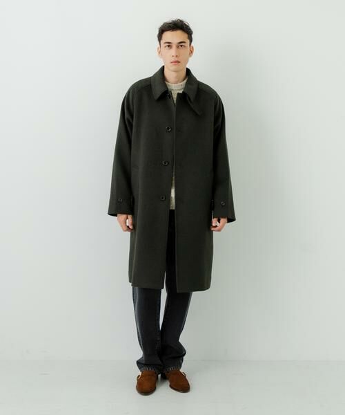 URBAN RESEARCH / アーバンリサーチ ステンカラーコート | WOOL BAL COLLAR COAT | 詳細5