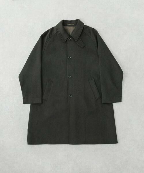 URBAN RESEARCH/アーバンリサーチ WOOL BAL COLLAR COAT カーキ M URBAN RESEARCH/アーバンリサーチ WOOL BAL COLLAR COAT カーキ M