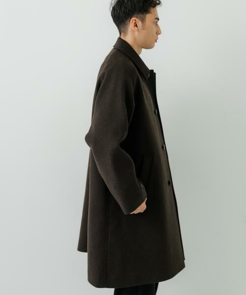URBAN RESEARCH / アーバンリサーチ ステンカラーコート | WOOL BAL COLLAR COAT | 詳細11