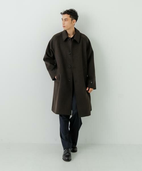URBAN RESEARCH / アーバンリサーチ ステンカラーコート | WOOL BAL COLLAR COAT | 詳細13