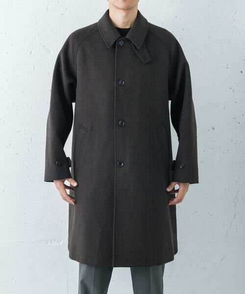 URBAN RESEARCH / アーバンリサーチ ステンカラーコート | WOOL BAL COLLAR COAT | 詳細14