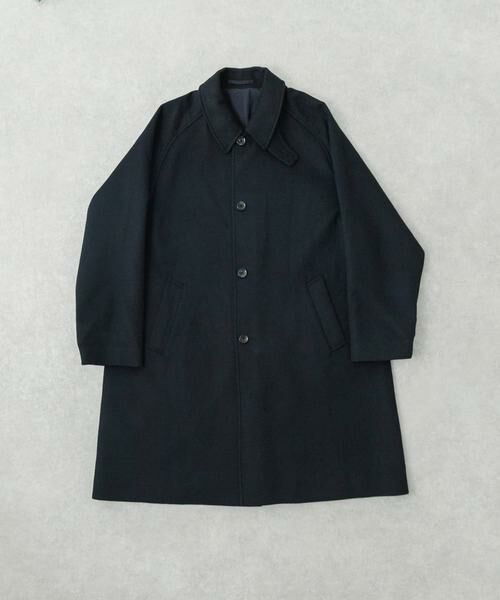 URBAN RESEARCH/アーバンリサーチ WOOL BAL COLLAR COAT ネイビー M URBAN RESEARCH/アーバンリサーチ WOOL BAL COLLAR COAT ネイビー M