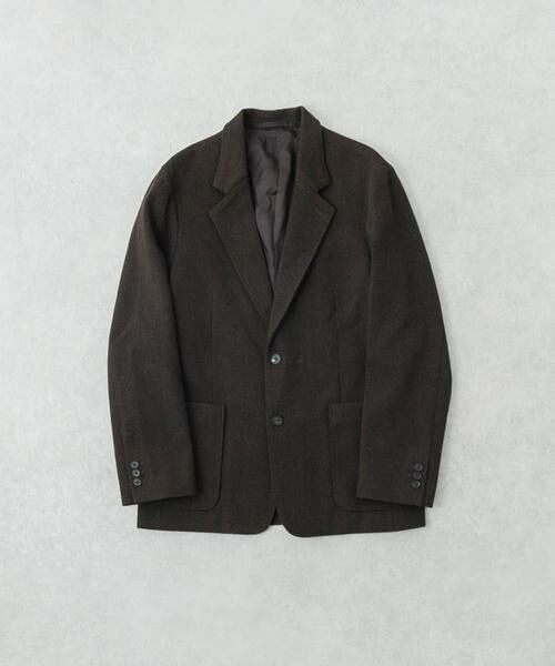 URBAN RESEARCH/アーバンリサーチ new basic VINTAGE WOOL TWEED JACKET ブラウン M URBAN RESEARCH/アーバンリサーチ new basic VINTAGE WOOL TWEED JACKET ブラウン M