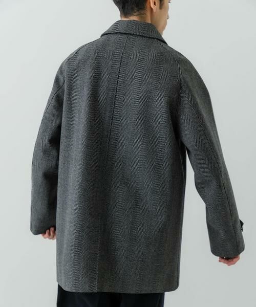 URBAN RESEARCH / アーバンリサーチ その他アウター | WINDPROOF TWEED HALF COAT | 詳細10