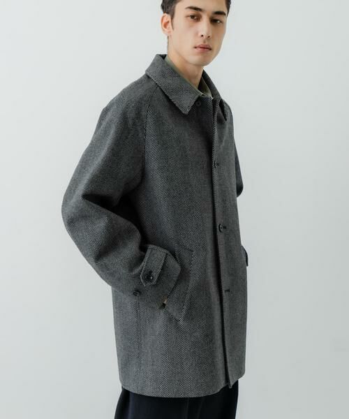 URBAN RESEARCH / アーバンリサーチ その他アウター | WINDPROOF TWEED HALF COAT | 詳細12