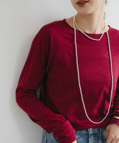 URBAN RESEARCH / アーバンリサーチ Tシャツ | ウールコットンロングスリーブカットソー