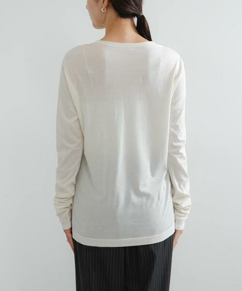 URBAN RESEARCH / アーバンリサーチ Tシャツ | ウールコットンロングスリーブカットソー | 詳細14