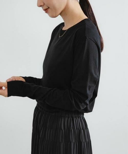 URBAN RESEARCH / アーバンリサーチ Tシャツ | ウールコットンロングスリーブカットソー | 詳細17