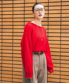 URBAN RESEARCH / アーバンリサーチ ニット・セーター | 『一部WEB限定カラー』ヘアリールーズニット