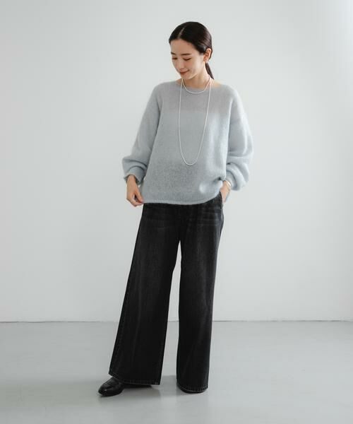 URBAN RESEARCH / アーバンリサーチ ニット・セーター | 『一部WEB限定カラー』ヘアリールーズニット | 詳細19