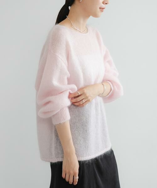 URBAN RESEARCH / アーバンリサーチ ニット・セーター | 『一部WEB限定カラー』ヘアリールーズニット | 詳細24