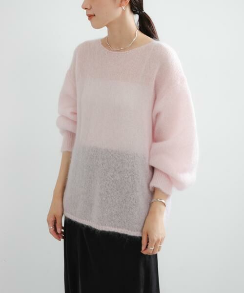 URBAN RESEARCH / アーバンリサーチ ニット・セーター | 『一部WEB限定カラー』ヘアリールーズニット | 詳細25