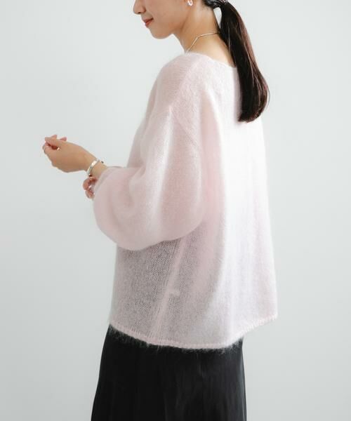 URBAN RESEARCH / アーバンリサーチ ニット・セーター | 『一部WEB限定カラー』ヘアリールーズニット | 詳細26