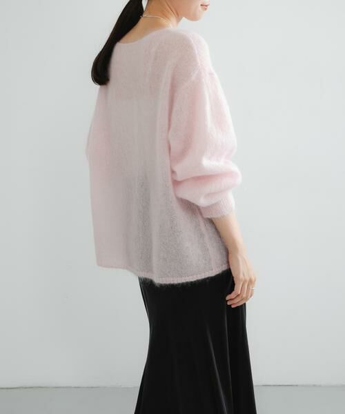 URBAN RESEARCH / アーバンリサーチ ニット・セーター | 『一部WEB限定カラー』ヘアリールーズニット | 詳細27