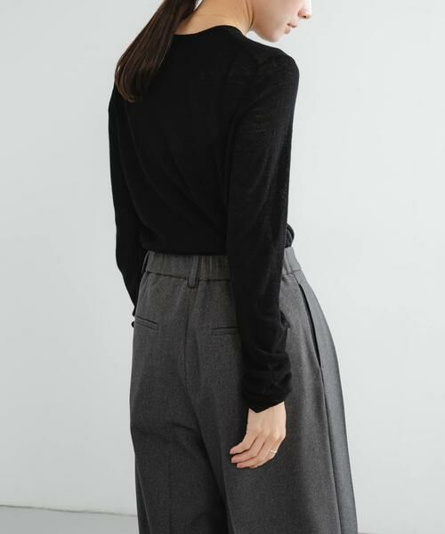 URBAN RESEARCH / アーバンリサーチ ニット・セーター | new basic　LOA THERMAL CREWKNIT | 詳細9