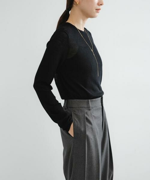 URBAN RESEARCH / アーバンリサーチ ニット・セーター | new basic　LOA THERMAL CREWKNIT | 詳細11