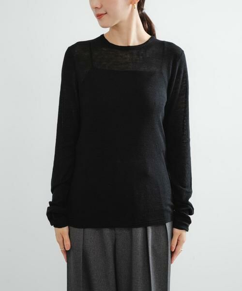 URBAN RESEARCH / アーバンリサーチ ニット・セーター | new basic　LOA THERMAL CREWKNIT | 詳細14